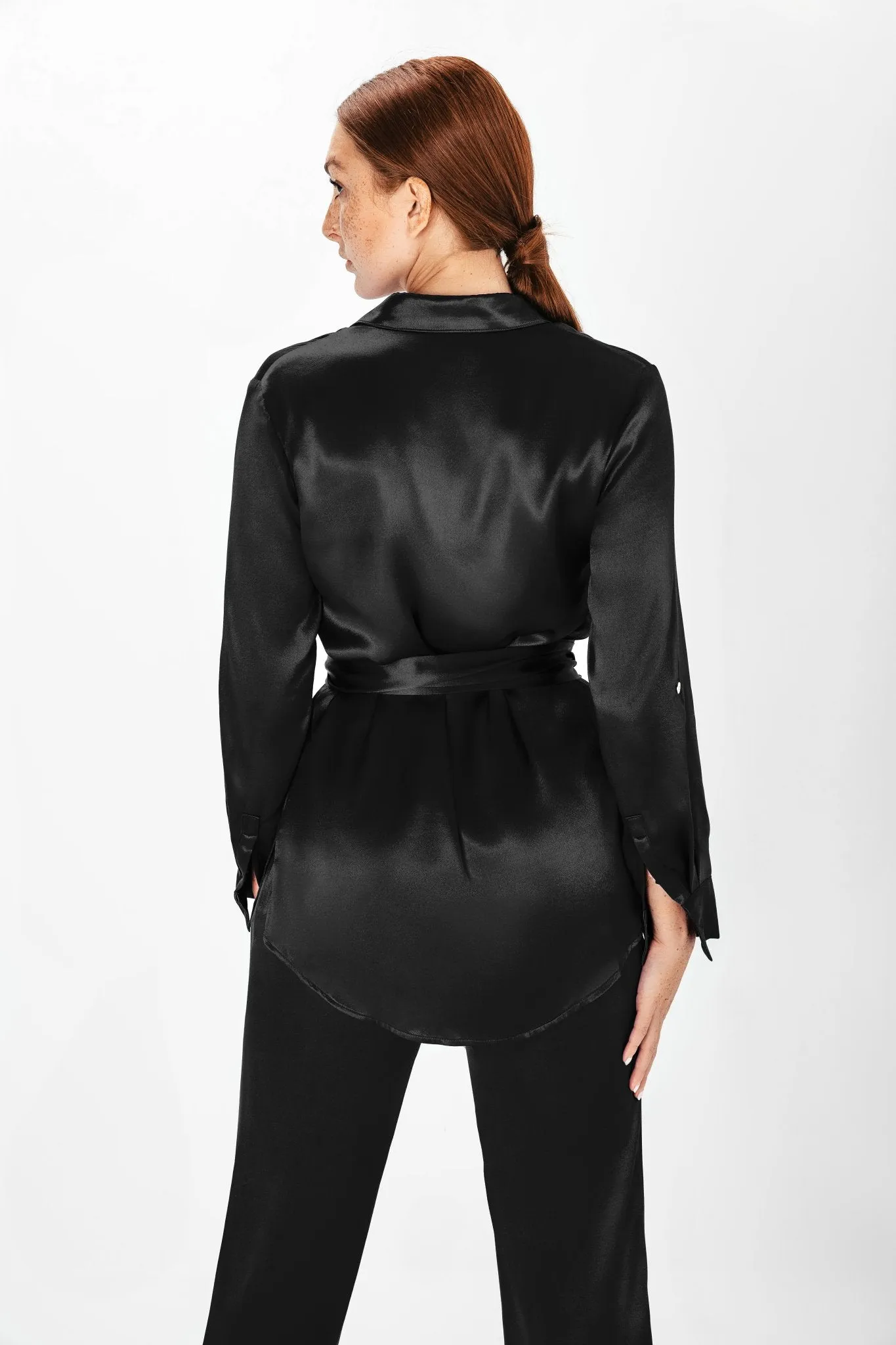 Satin Bettina Blouse