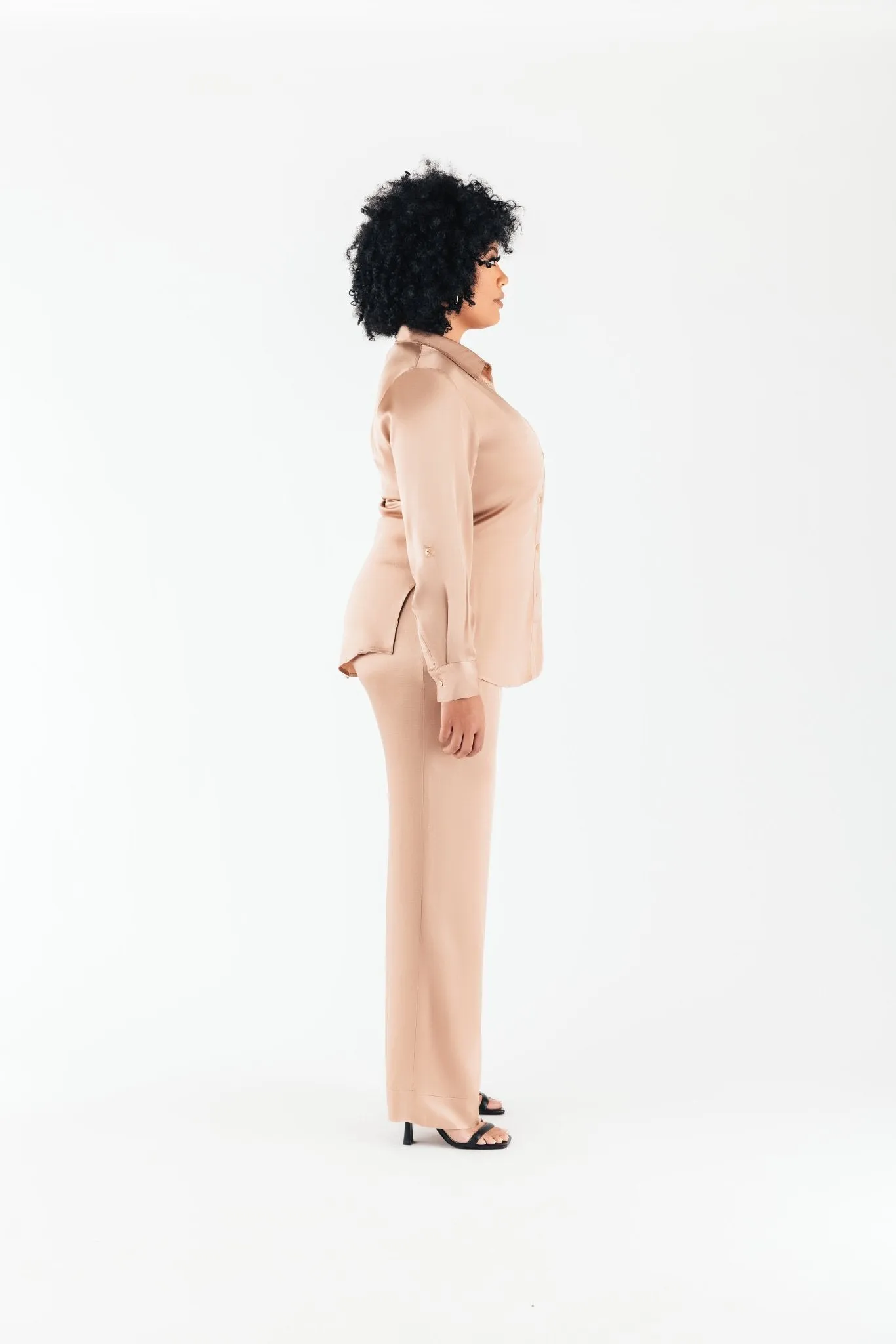 Satin Bettina Blouse