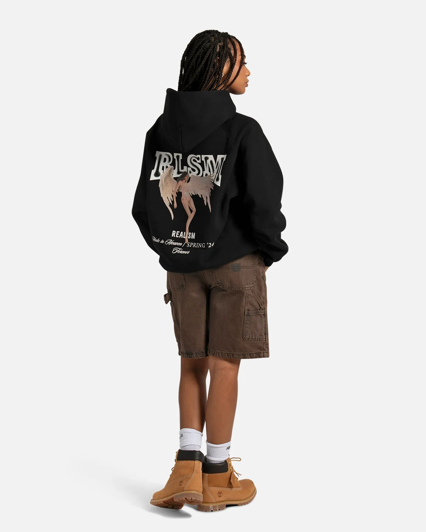 SSS REALISM GUARDIAN HOODIE BLACK