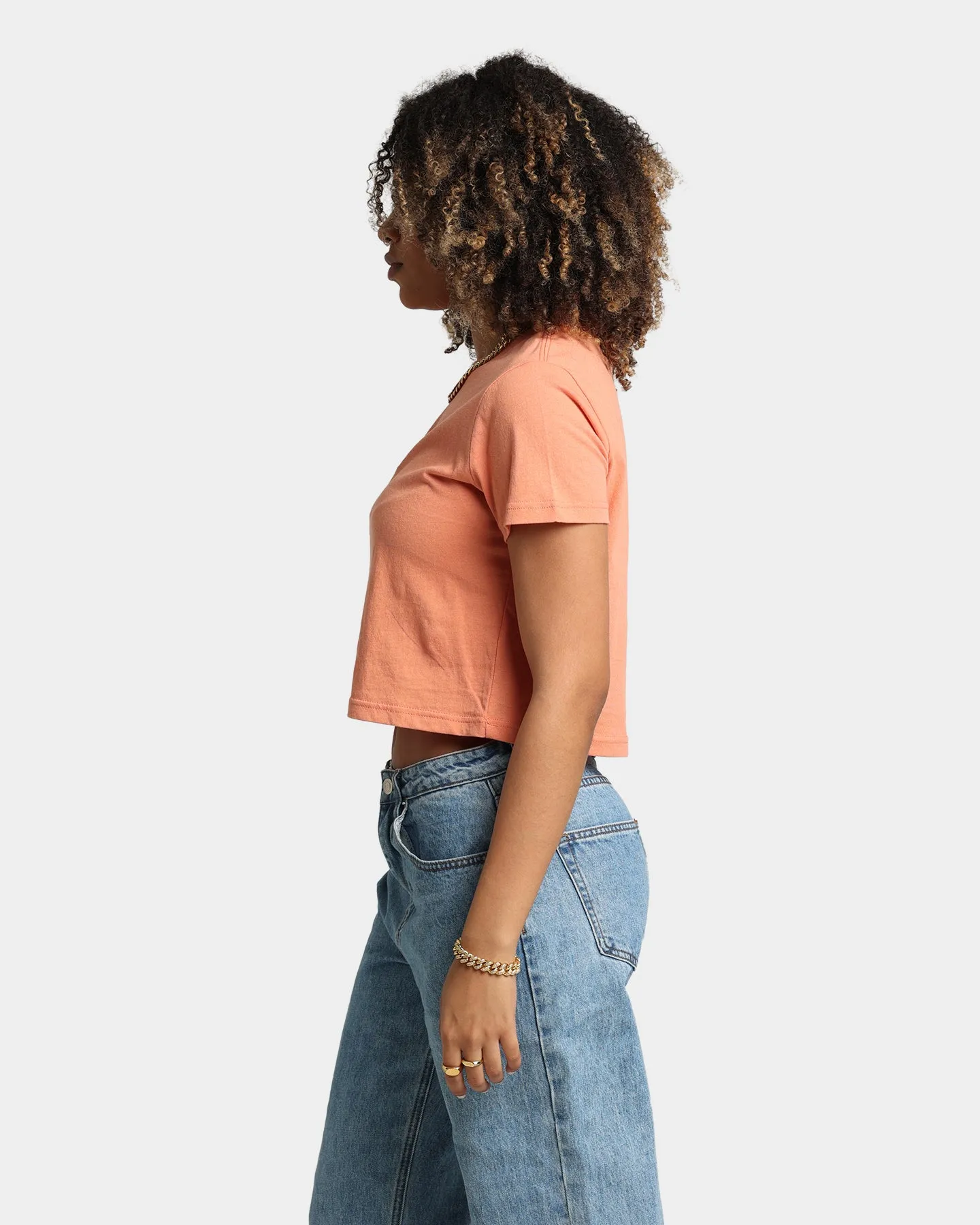 Stussy Women's Graffiti Slim T-Shirt Melon