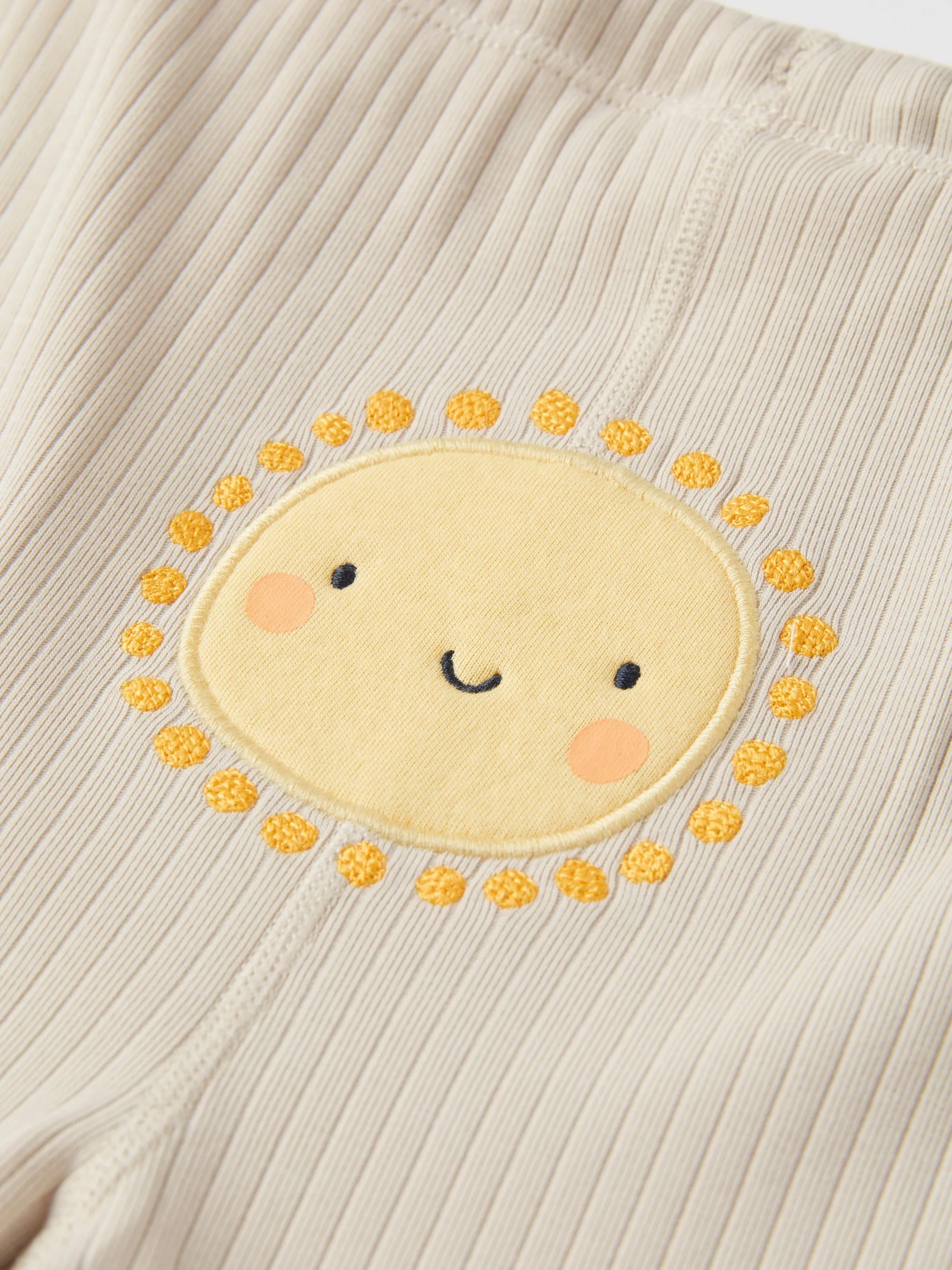 Sun Applique Baby Leggings