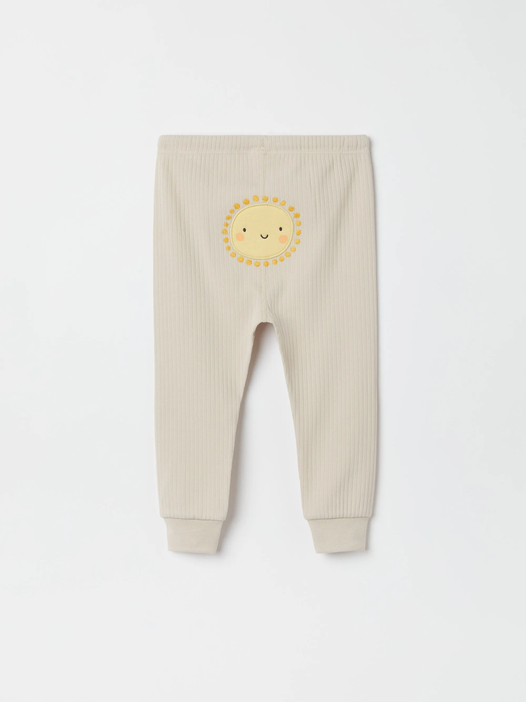 Sun Applique Baby Leggings