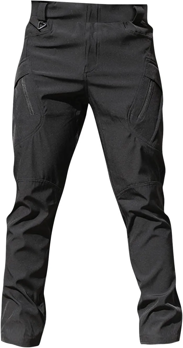Tactical Pants for Men Relaxed Fit Ripstop Work Cargo Pants Stretch Flex Camo Hiking Pant Multi Pockets Outdoor Clothing