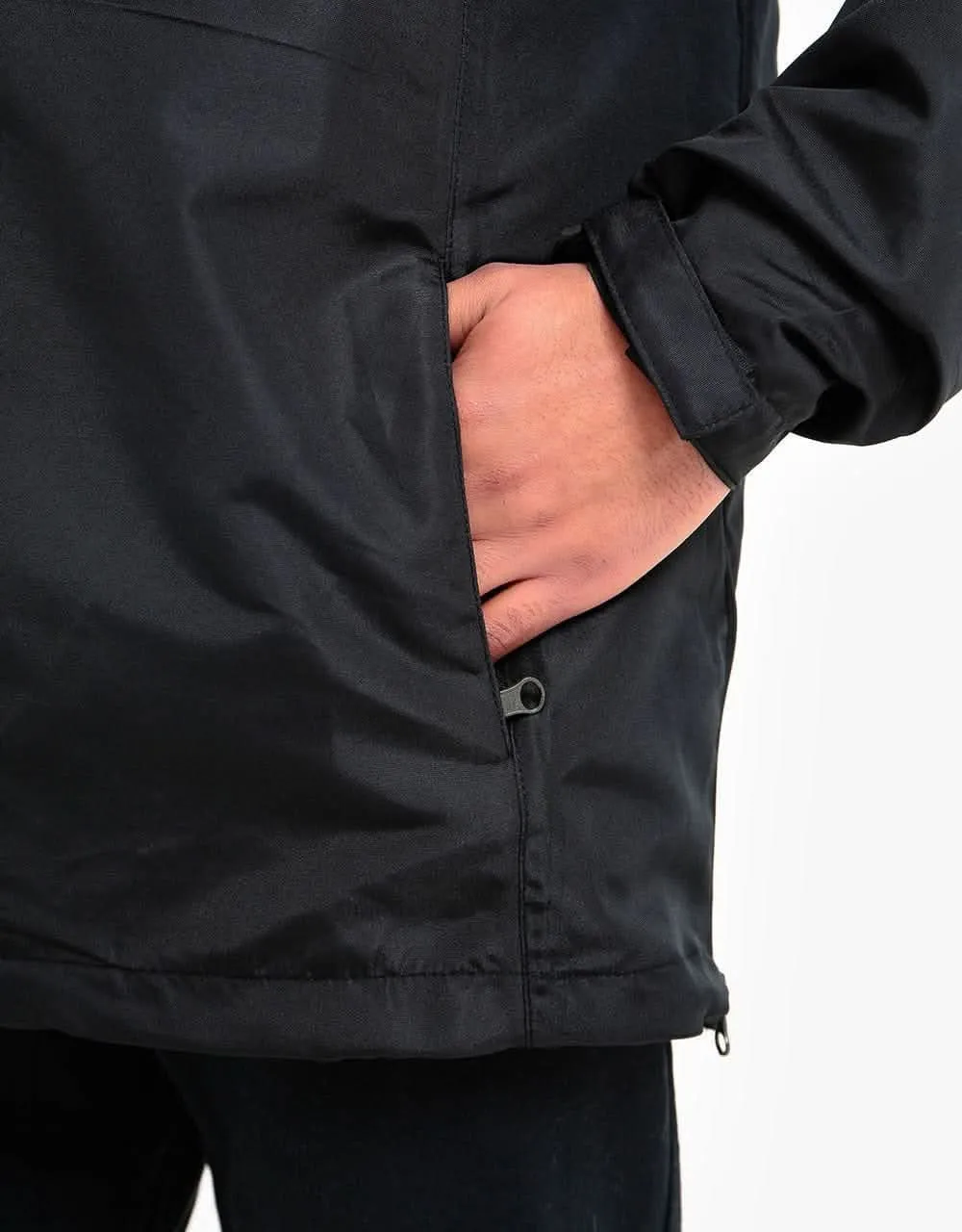 Transform The Fast Text Windbreaker 2021 Snowboard Jacket - Black/Black