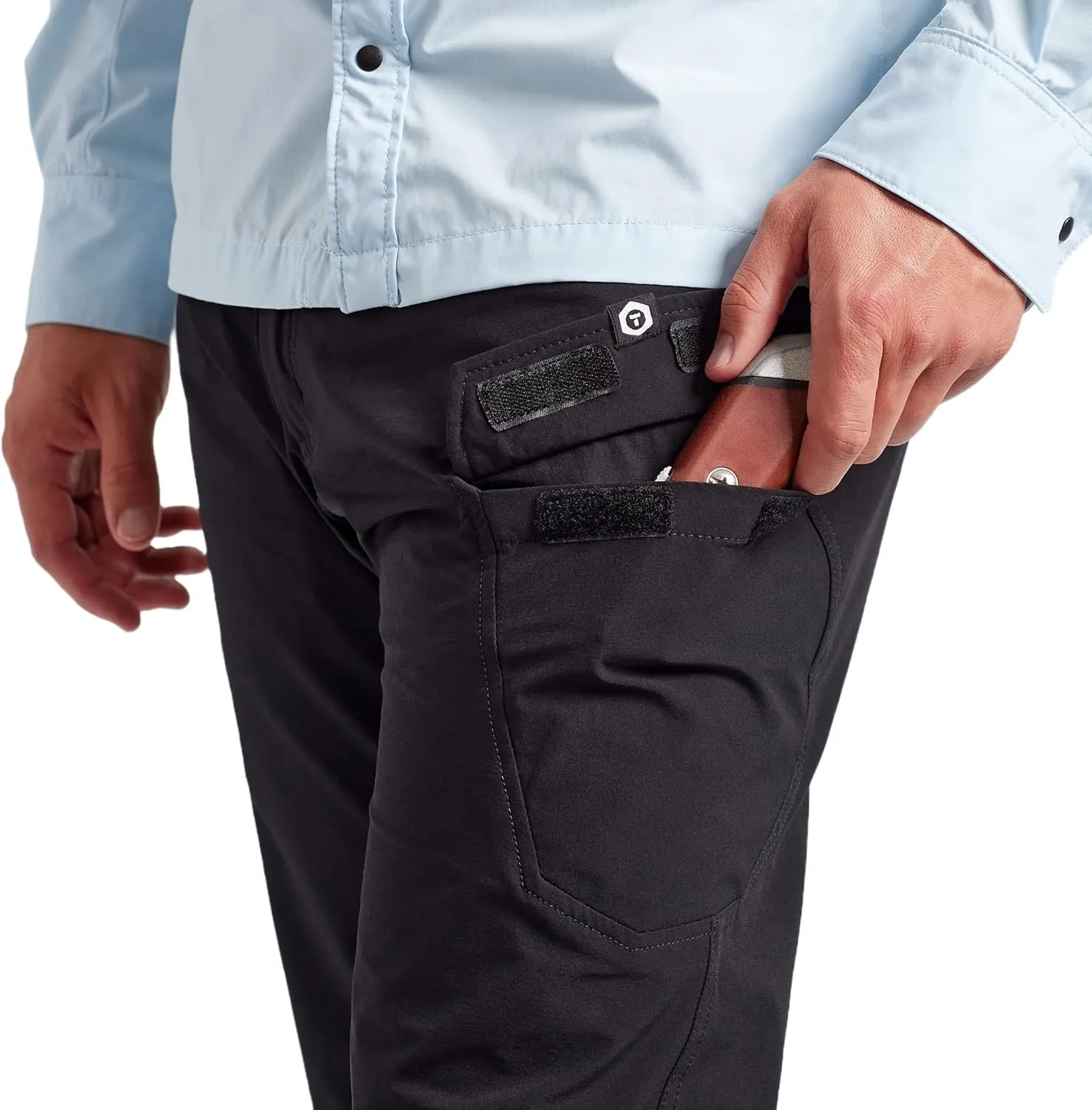 TRUEWERK Mens Work Pants - T1 WerkPants Relaxed Fit, Lightweight, Moisture Wicking, Tactical Cargo Pants with 4-Way Stretch