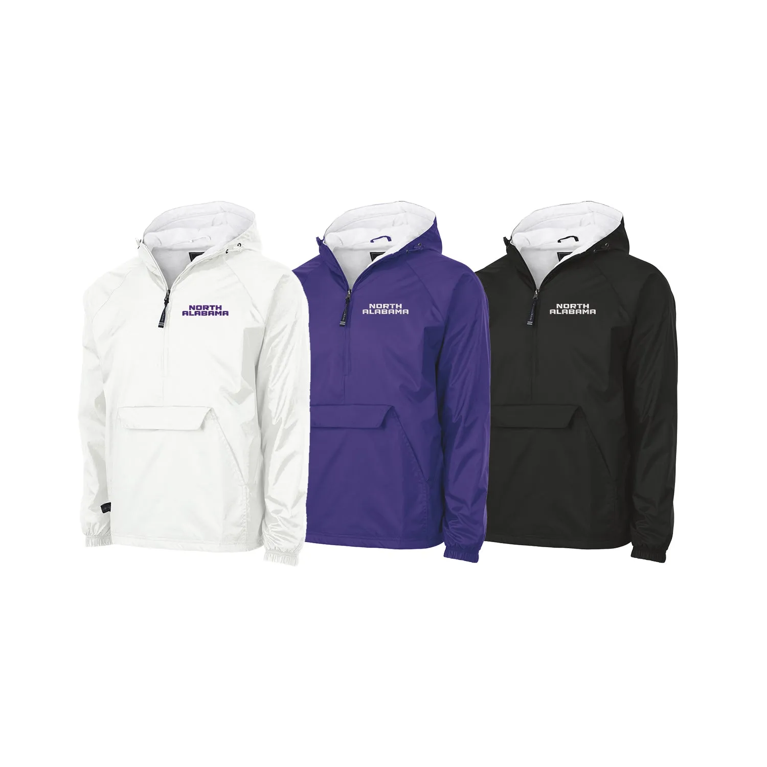 University of North Alabama Lined Windbreaker - Embroidered Choice of Logo