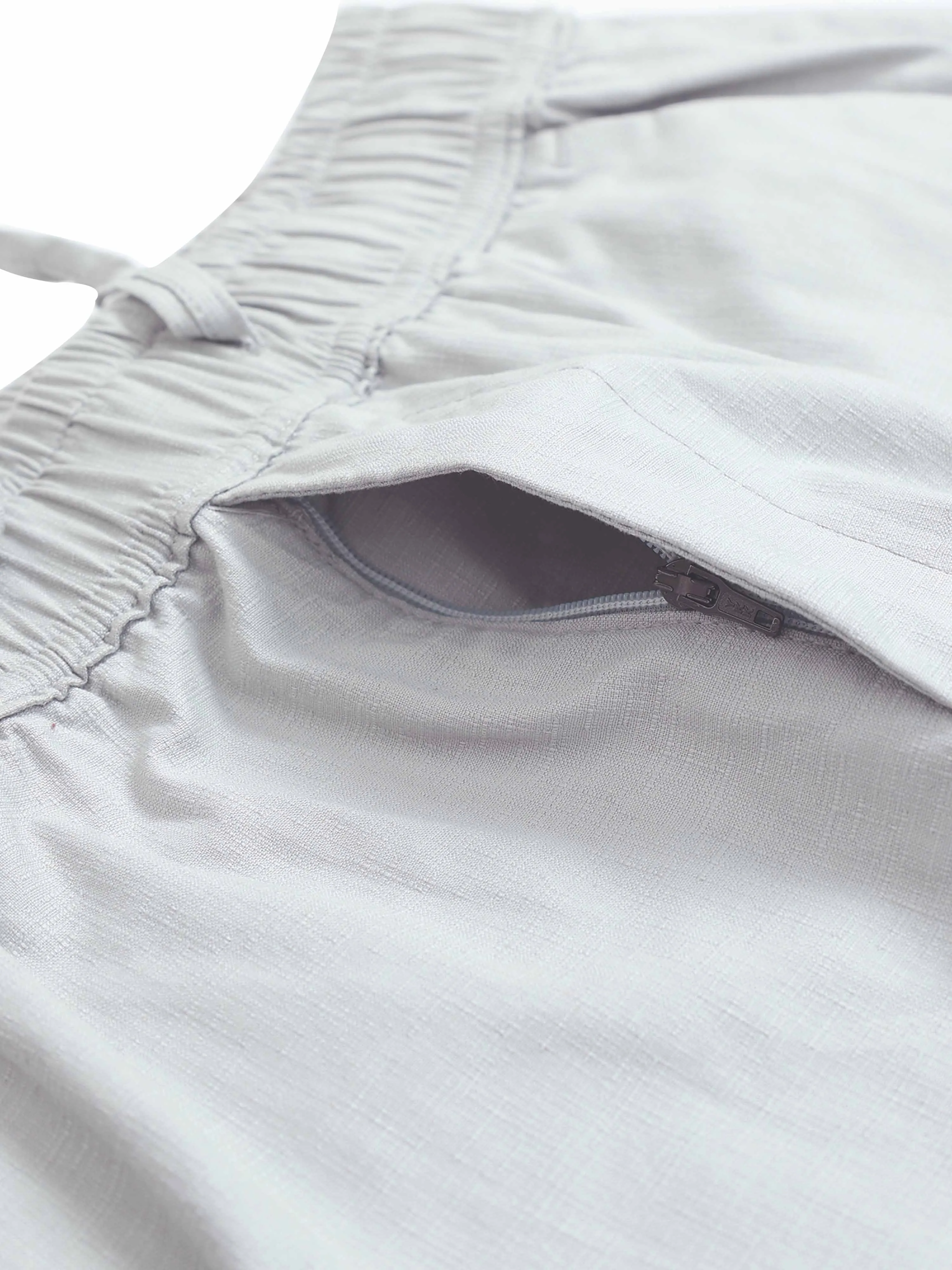 Verve Structural Grey Relaxed Pants