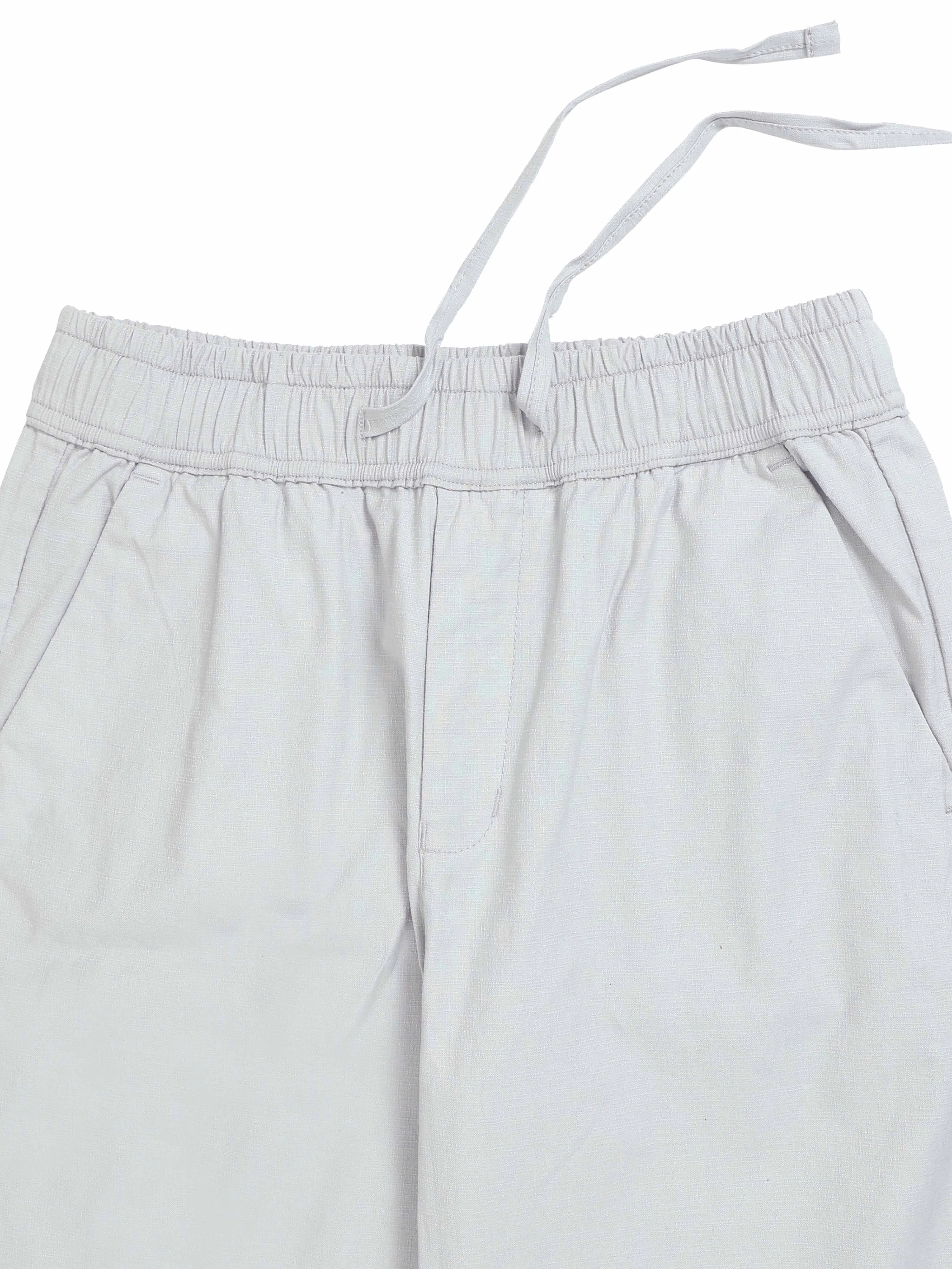 Verve Structural Grey Relaxed Pants