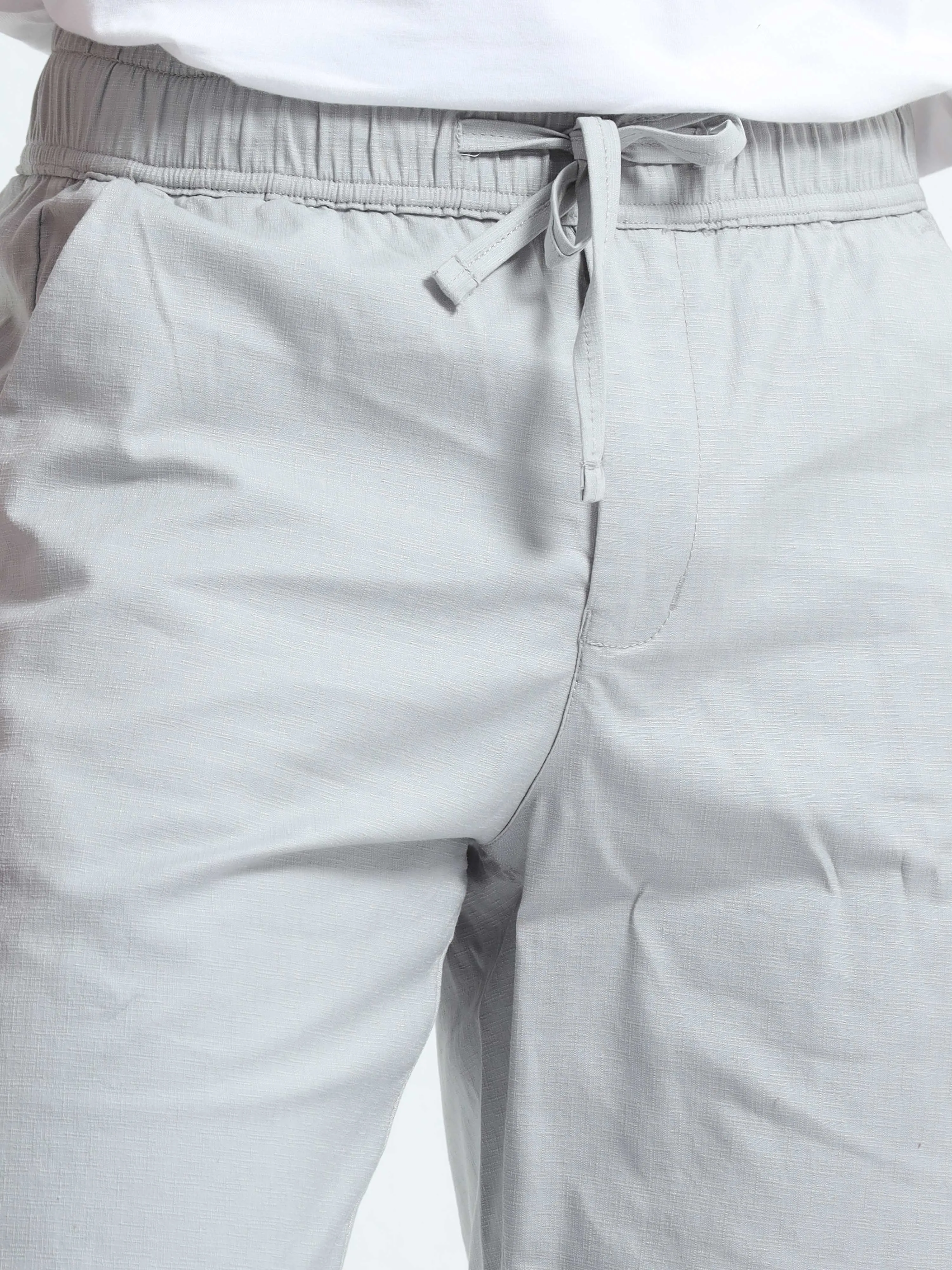 Verve Structural Grey Relaxed Pants