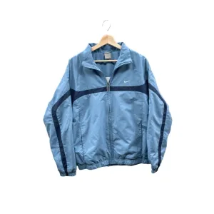 Vintage 2000's Nike Blue Two-Tone Lightweight Zip Jacket