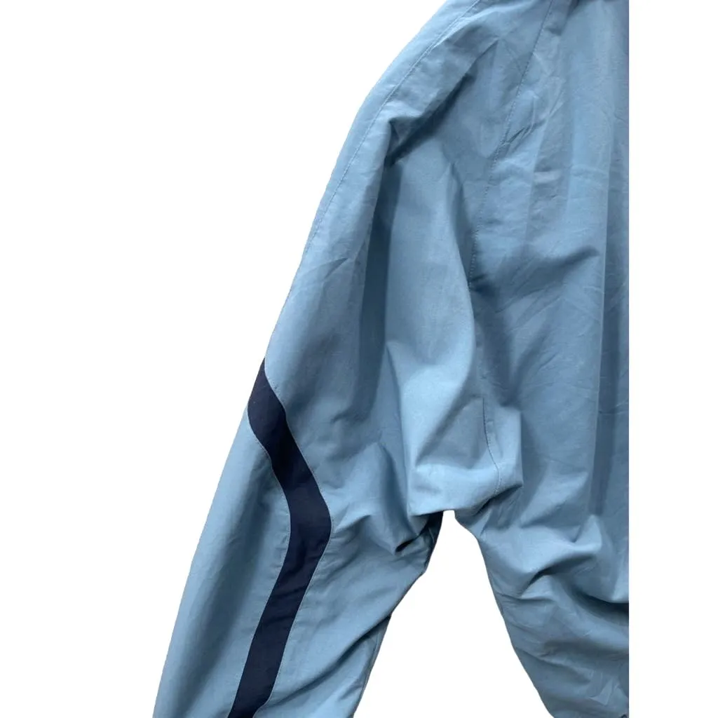 Vintage 2000's Nike Blue Two-Tone Lightweight Zip Jacket