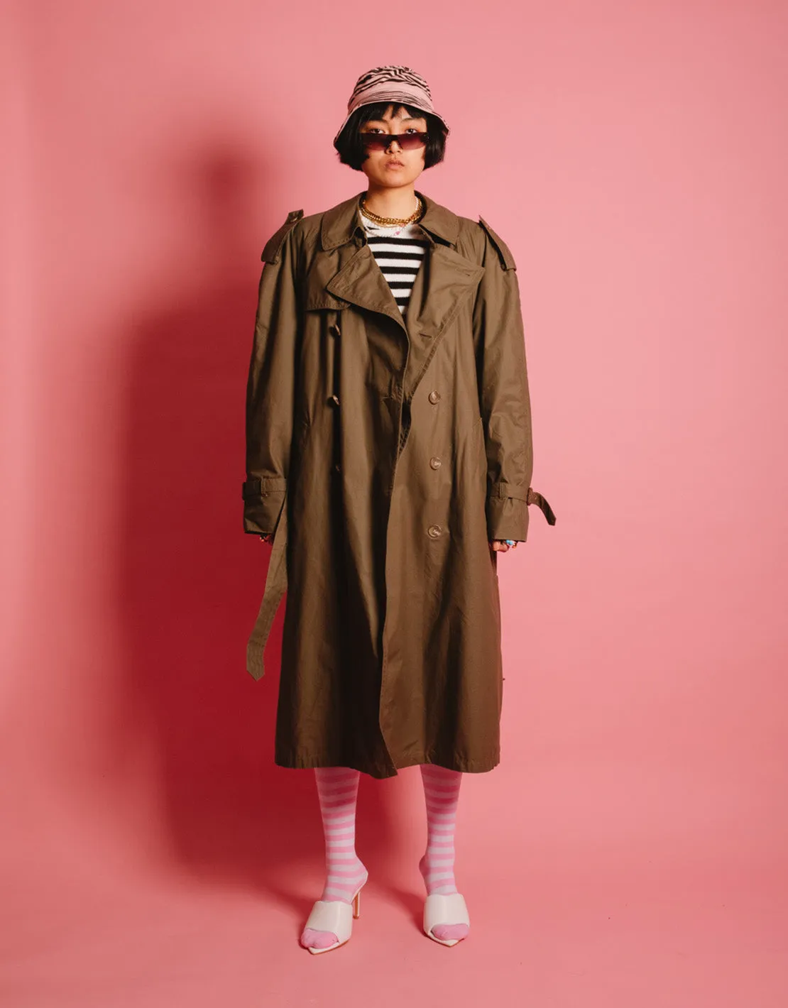 Vintage Brooks Brothers trenchcoat