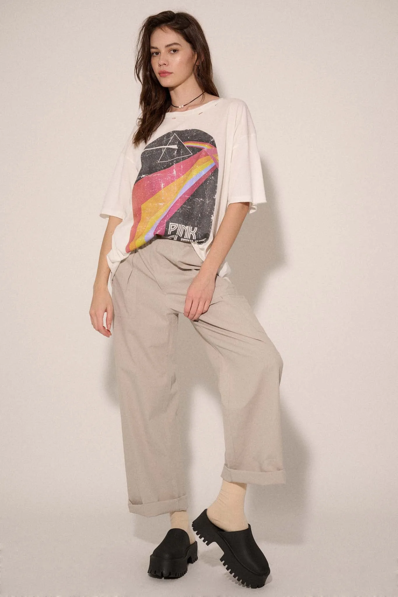 Walk Tall Straight-Leg Cotton Twill Cargo Pants