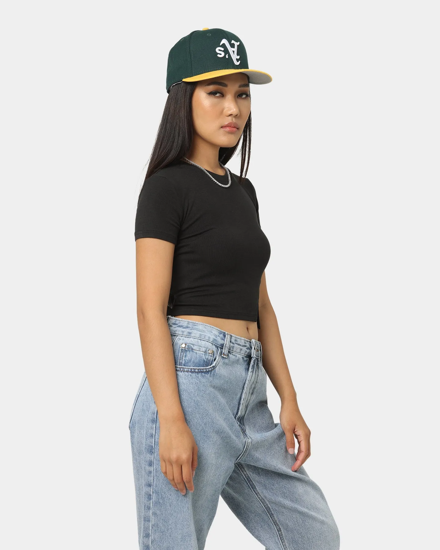 XXIII Women's Emersyn Crop T-Shirt Black