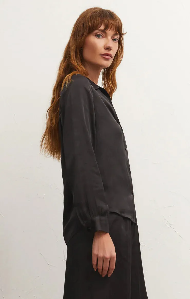 ZSU Serenity Luz Sheen Black Top