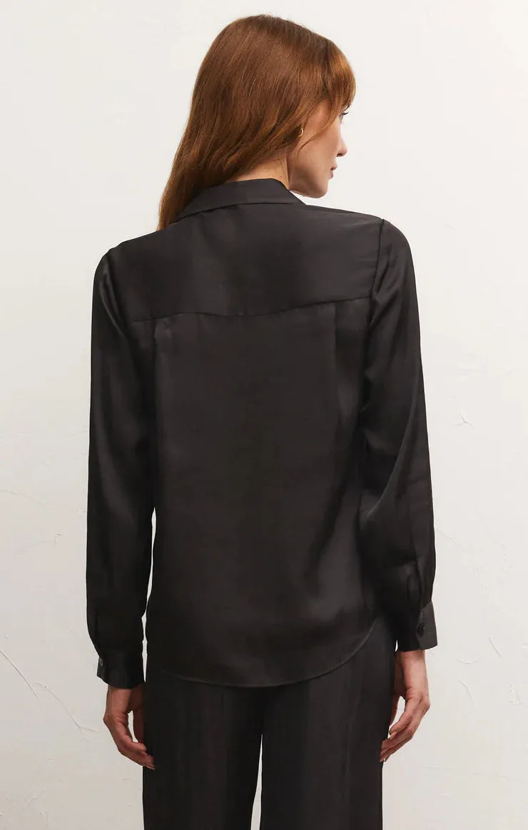 ZSU Serenity Luz Sheen Black Top